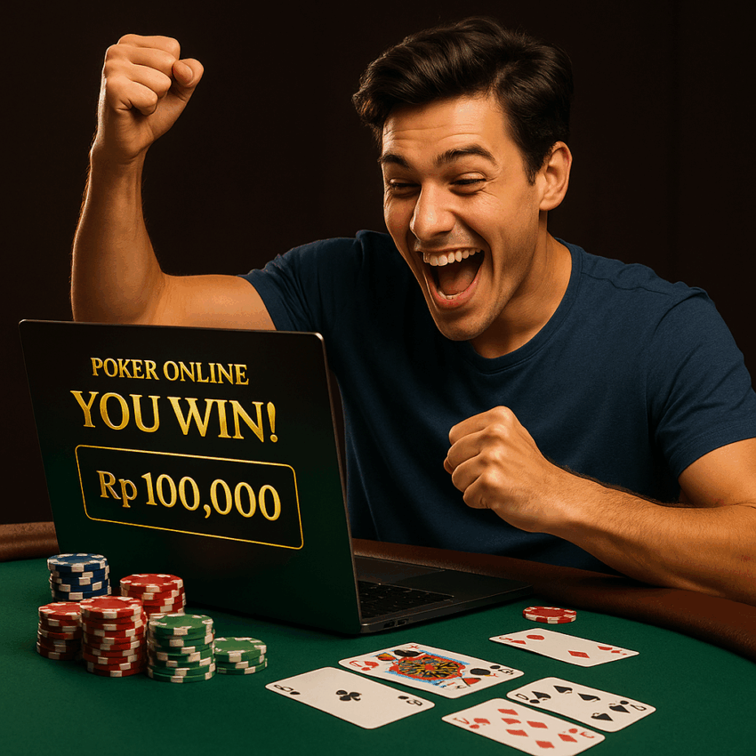 poker online win